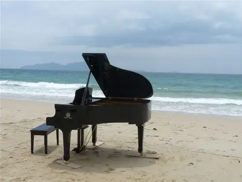 奥格钢琴海滩宣传摄影