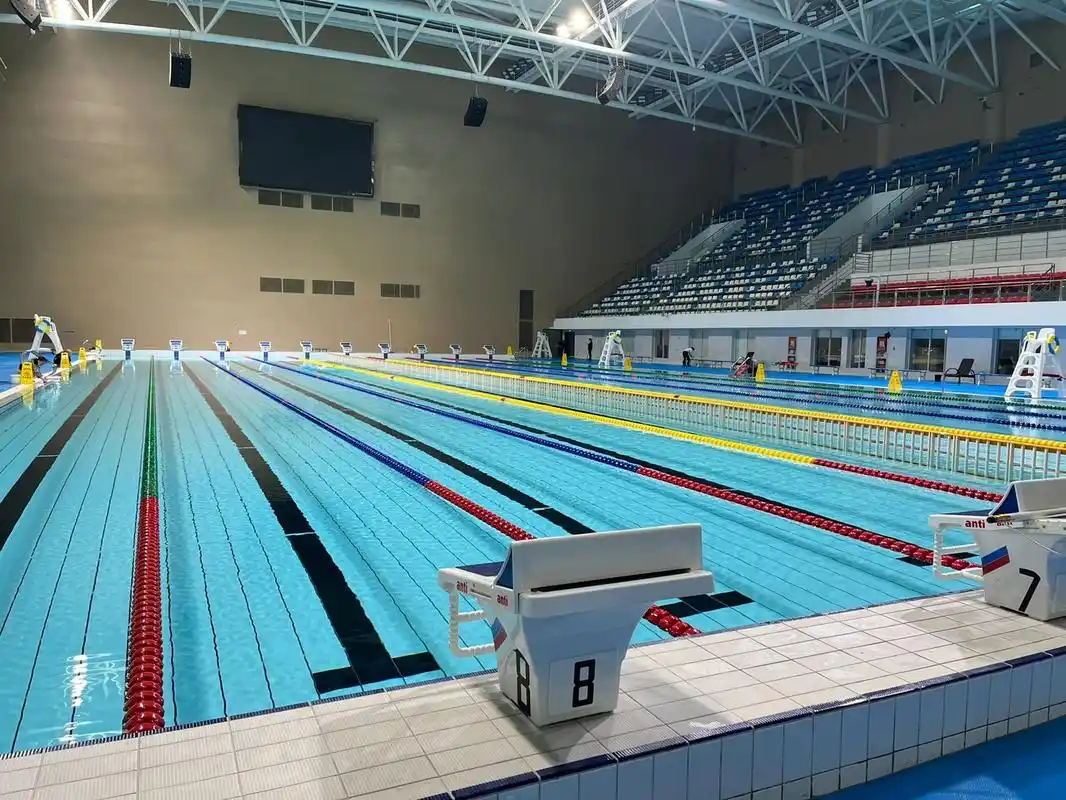 奥体中心游泳馆,比赛池明日正式开放啦!