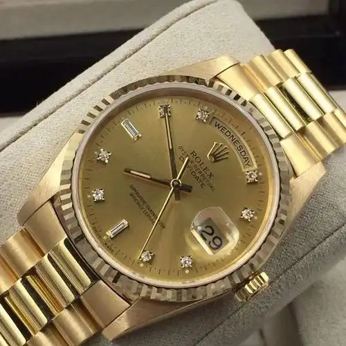 劳力士18238全金18k机械男表