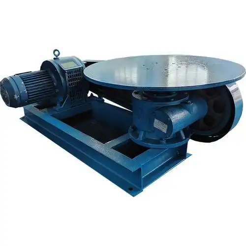 圆盘给料机石粉送料器吊式圆盘喂料机煤炭下料碎石上料座式加料机