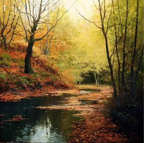 印象派风景画家米格尔·佩德罗 现实主义风格令人印象深刻_颜料