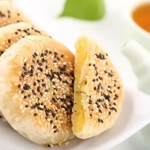 同栗家咸味板栗孕妇零食绿豆豆饼栗子酥饼厦门传统中式糕点