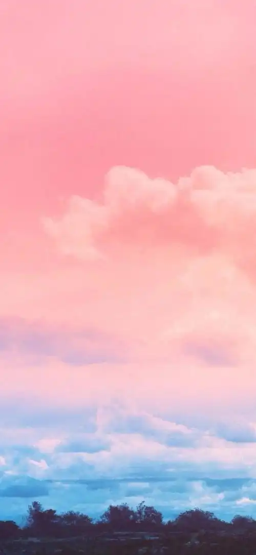 五彩的梦幻天空