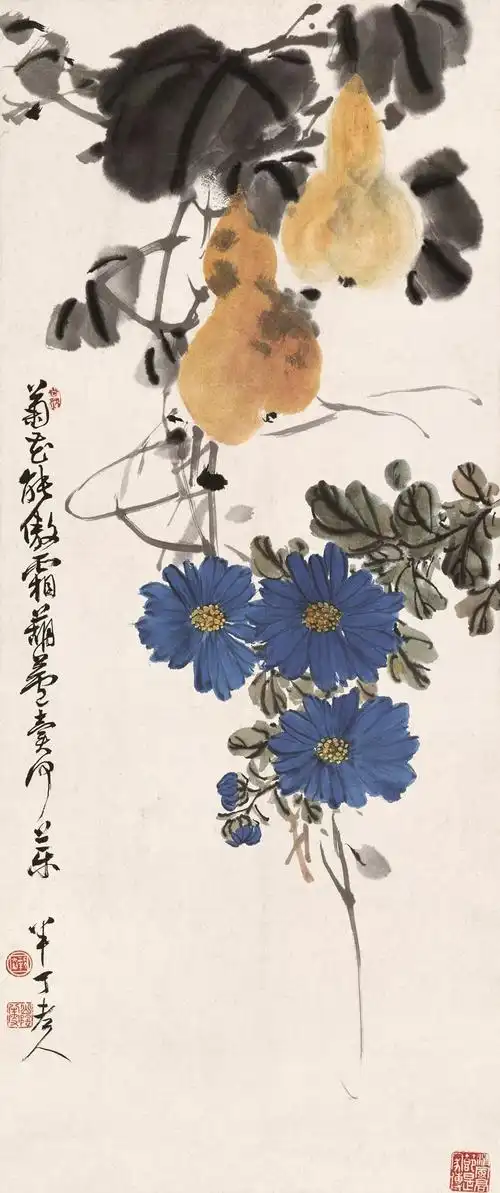 "运古派"高手陈半丁国画作品欣赏!