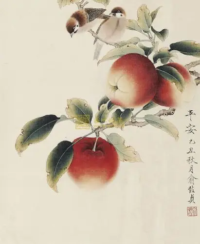 画家笔下的苹果