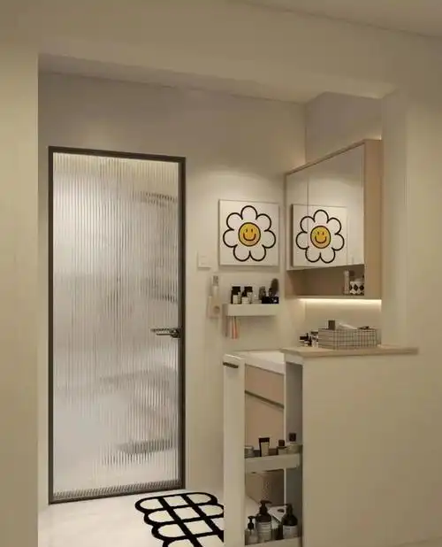 卫生间半墙隔断,也太火了吧!