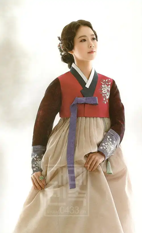 韩服韩国进口面料朝鲜族民族服装女士141hw02058民族服装