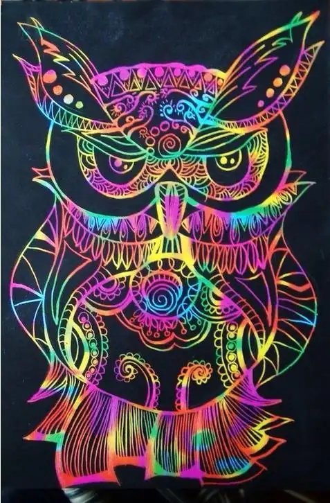 简笔画动物刮画小狗 简笔画图片大全-蒲城教育文学网