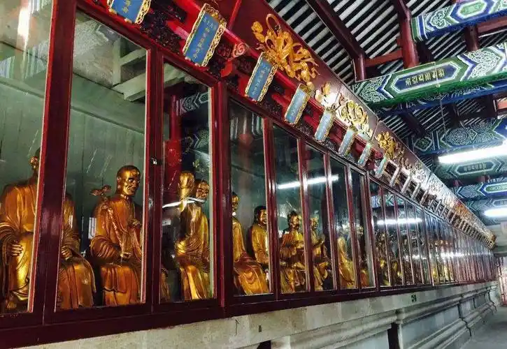 湖北一座"知名"古刹,曲径幽深颇受欢迎,被誉"汉西一境"_罗汉堂_归元寺