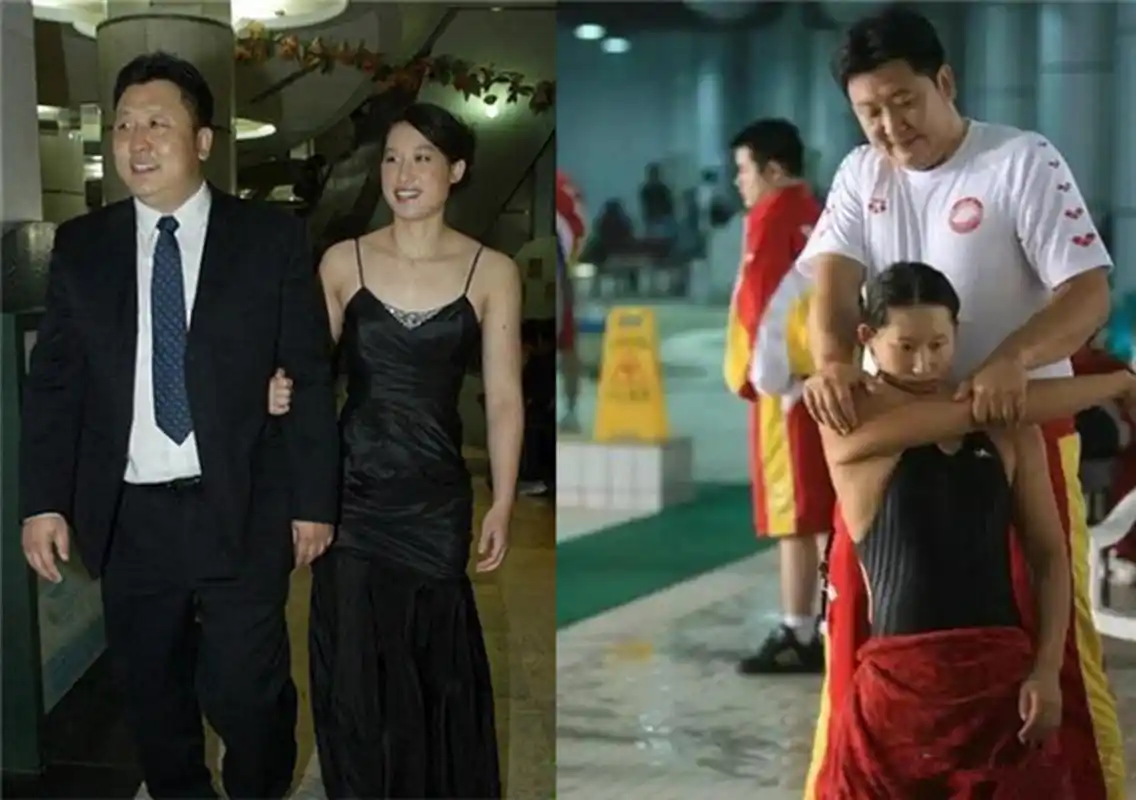 2016年,中国游泳名将刘子歌和她的教练金炜在北京喜结良缘,这对泳坛