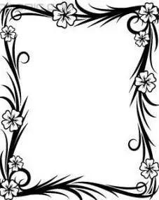 边框简笔画 第3页a4纸手抄报花边边框简单的边框简笔画小报边框图片简