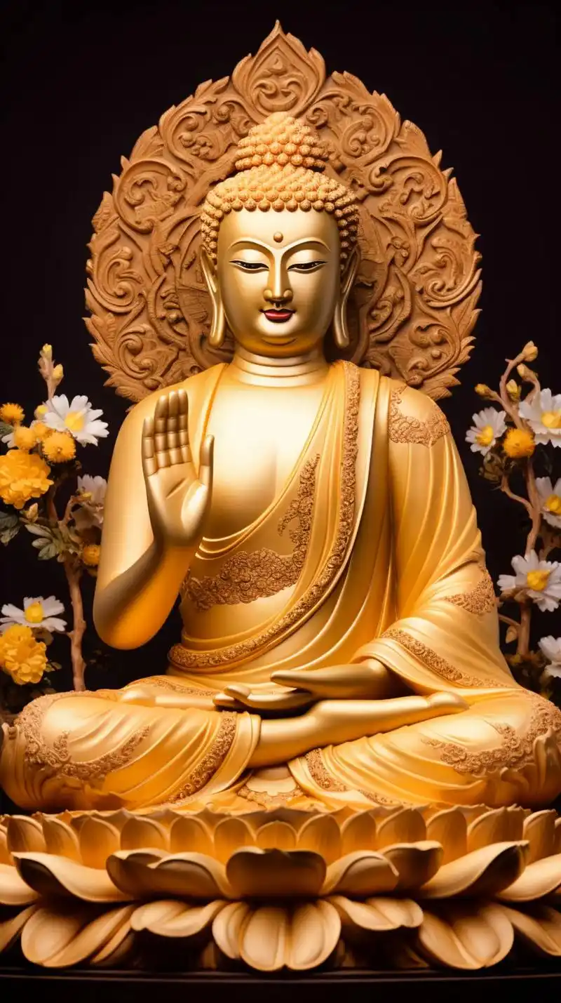 佛像图片大全 #见者好运 #禅悟人生 #佛陀壁纸 - 抖音