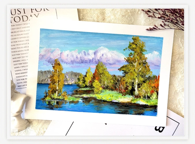 🎨油画棒风景画教程,一步步教你画美景!