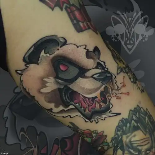 手臂new school纹身图案大全 - 纹身大咖