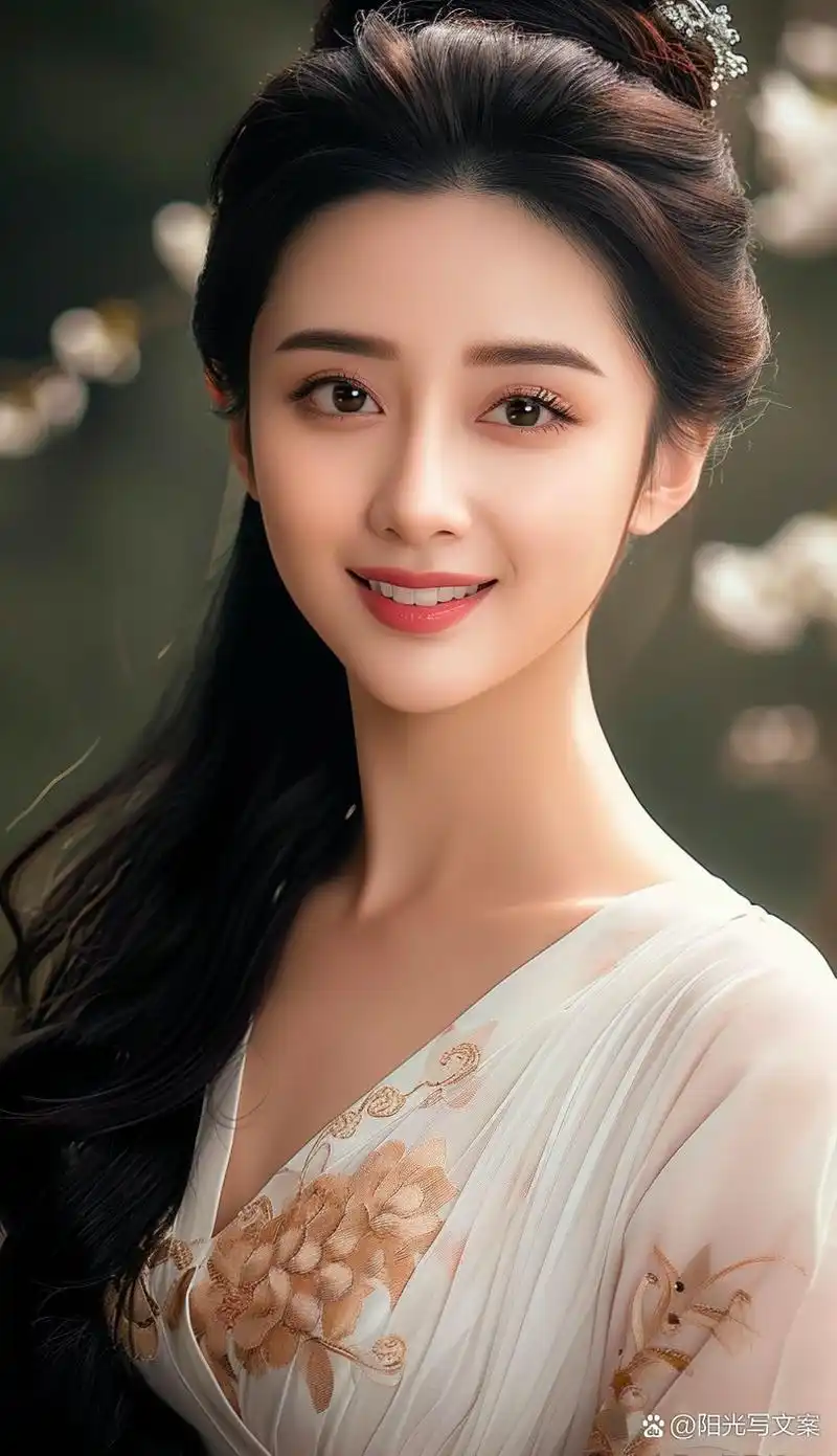 国风古典美女以其灵动妩媚的气质,魅力四溢地诠释了中华传统之美.