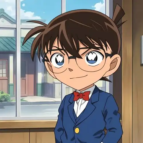 柯南q版头像来啦!🕵️‍♂️💕