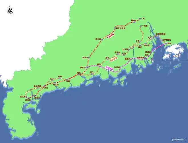 定了珠海汕头湛江三市这样发展