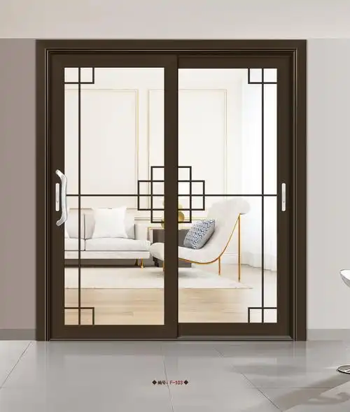厂家直供铝合金重型推拉门阳台门厨房断桥隔热隔音三轨推拉门纱网