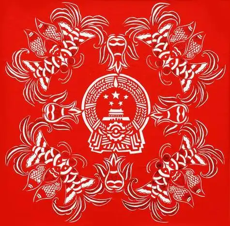 70周年剪纸活动剪纸 热爱祖国系列成品刻纸窗花中国风手工艺品装饰画