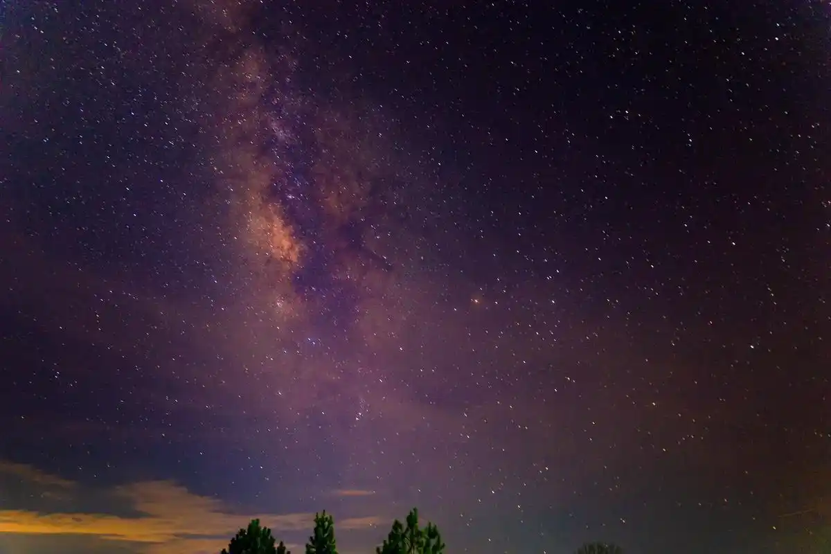 hello,请你看一场银河延时.#星空91 #送你满天星辰  - 抖音