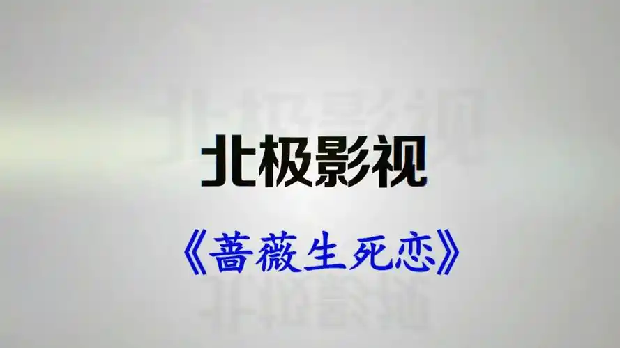 说电影蔷薇生死恋
