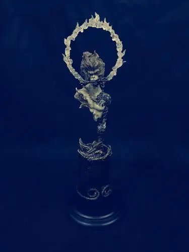 双面佛莲鲤纹身版