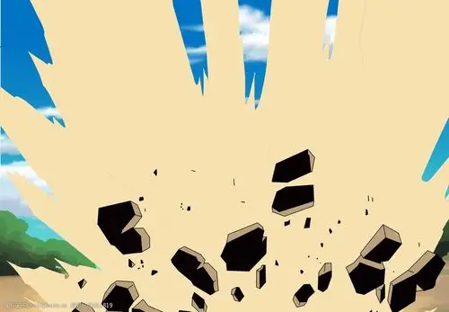 动漫动画爆炸场景图片