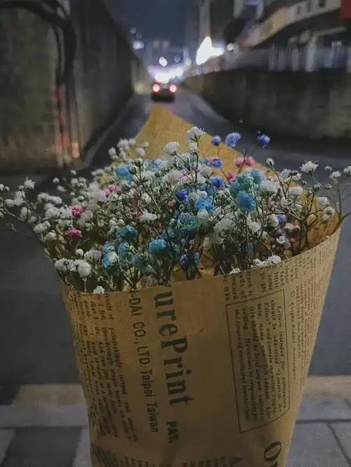 适合发抖音的照片花