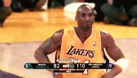 激励队友的科比霸气的科比▼我就看看你养养眼