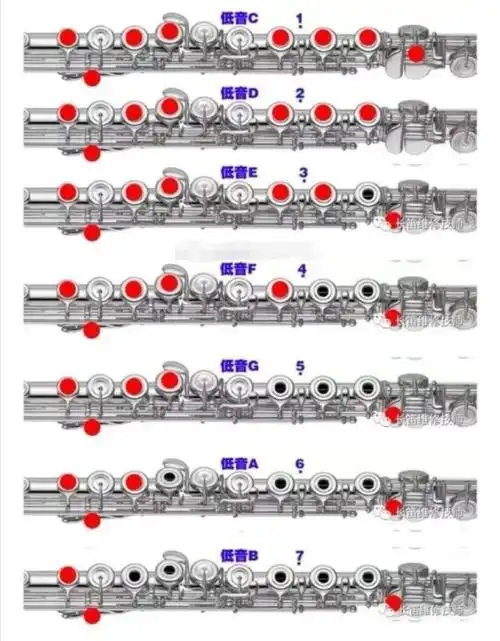 长笛指法