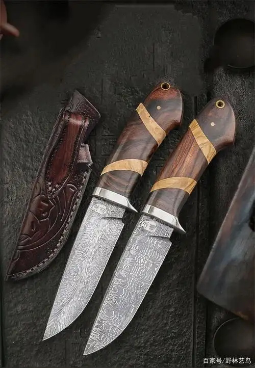 令人着迷精美艺术品猎刀