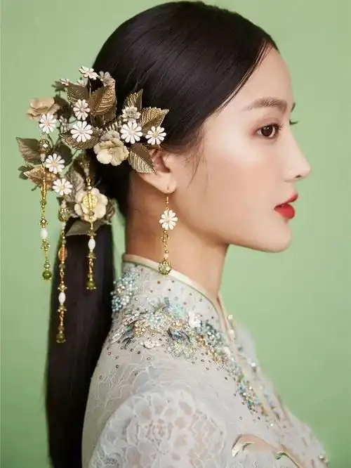 新娘发型2021年,时尚girl!