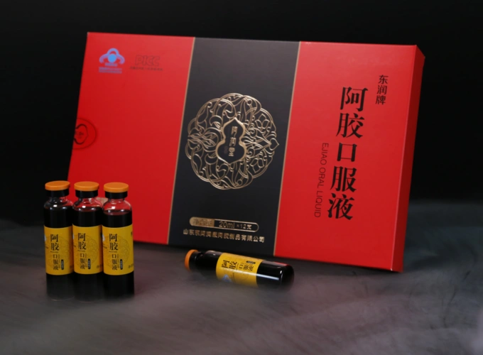 【买就送】山东东阿阿润堂 阿胶口服液12支装 补气补血美容养颜