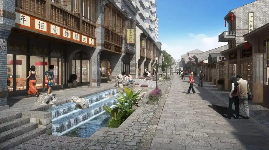 古街焕新颜解放街和五马历史文化商圈南片区二期升级改造进行中