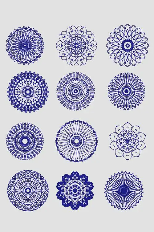 圆形图案装饰画图片-圆形图案装饰画设计素材-圆形图案装饰画模板下载