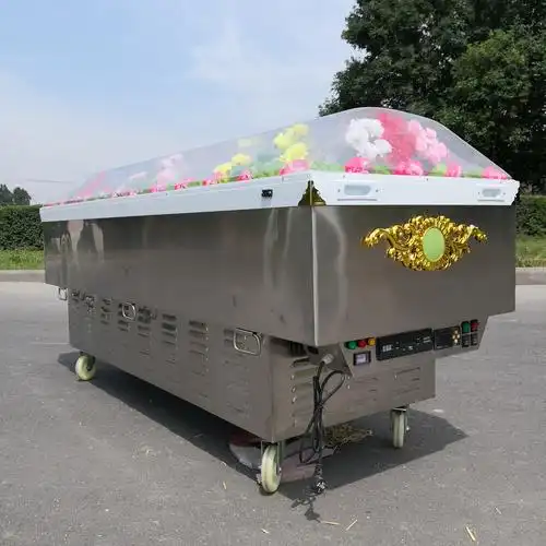 绿宝石不锈钢水晶棺