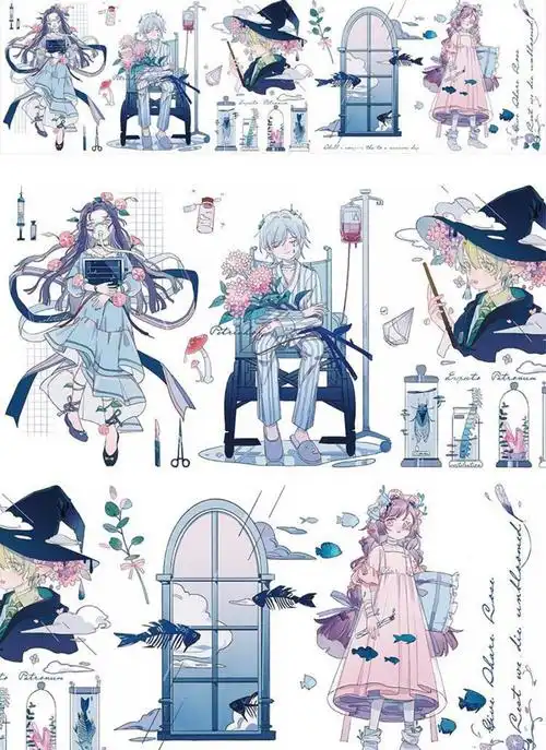 【jinxd 】手帐素材胶带贴纸