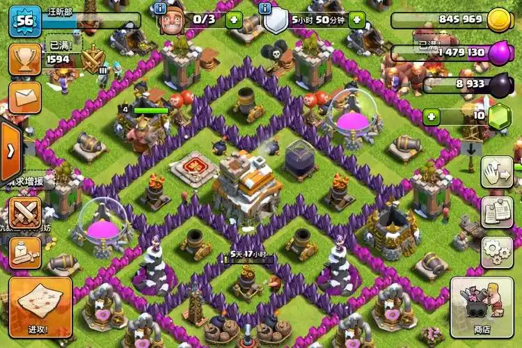 部落冲突玩家7级阵型分享七本顶级阵