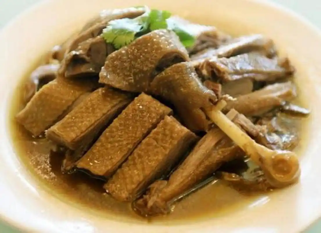 百城百味#【天长美食】秦栏卤鹅:安徽省天长市秦栏镇特产,传有百年