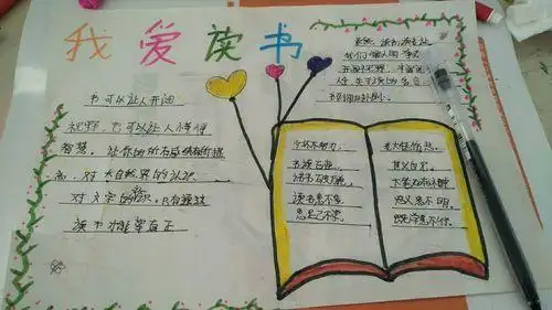 杨家湾小学四年级《读书小报》手抄报汇集