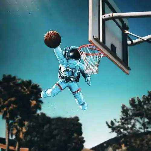 全网最酷宇航员头像背景