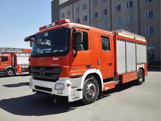齐格勒消防车批量交付北京市公安消防总队