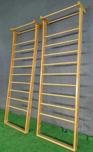 肋木架室内单肩双肩康复训练实木压腿架攀爬架舞蹈房设施木质肋木