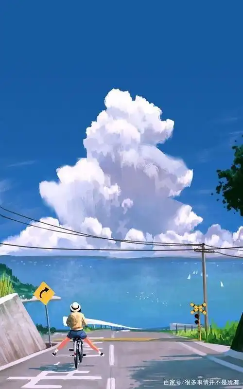 动画场景说明,宁夏,天空,云