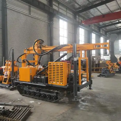 蚂蚁出售液压水井钻机 履带路面穿越打井机 地质勘探锚杆钻机