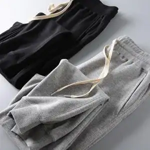 好裤子需细看!340g毛圈面料!春夏新款男士纯色运动休闲长裤卫裤