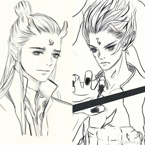 哪吒之魔童降世##敖丙#看完电影回来我就开始搞藕饼cp了,向官方爸爸