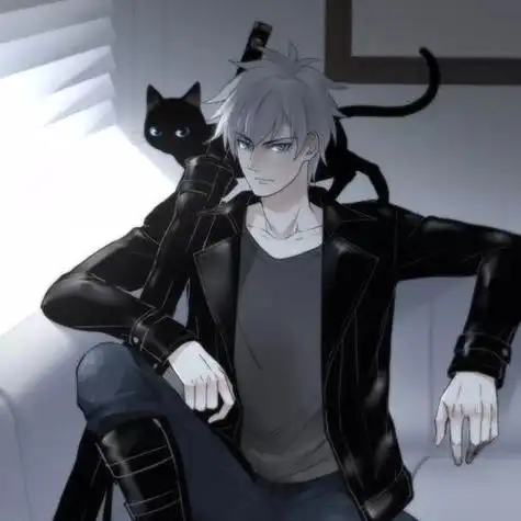 七男生头像自截侵删高冷黑白呆萌色彩帅气傲娇颜表情