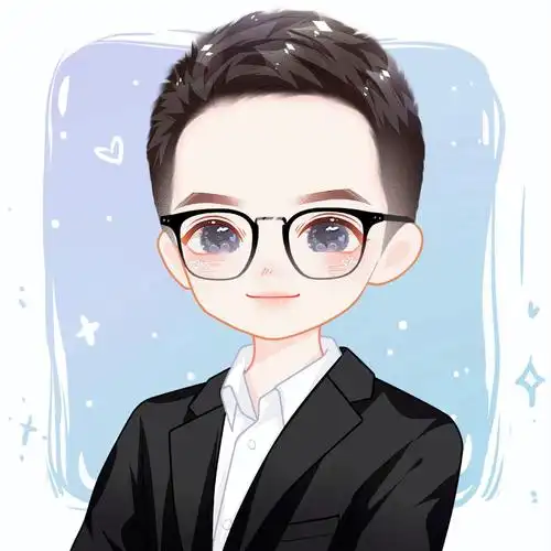 手绘头像|卡通q版人物男生可爱头像工作