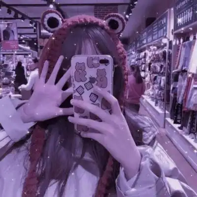 手机遮脸头像女,高清亮闪闪的手机挡脸头像女生图片